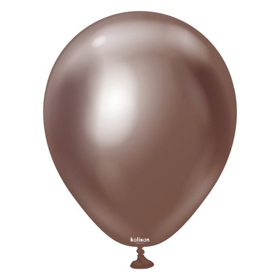 Balony lateksowe Mirror Chocolate, brązowy, 45 cm, 25 szt. Inna marka
