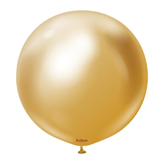 Balony lateksowe Mirror Gold, złoty, 45 cm, 25 szt. Inna marka