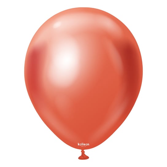 Balony lateksowe Mirror Red, czerwony, 13 cm, 100 szt. Flowballoons