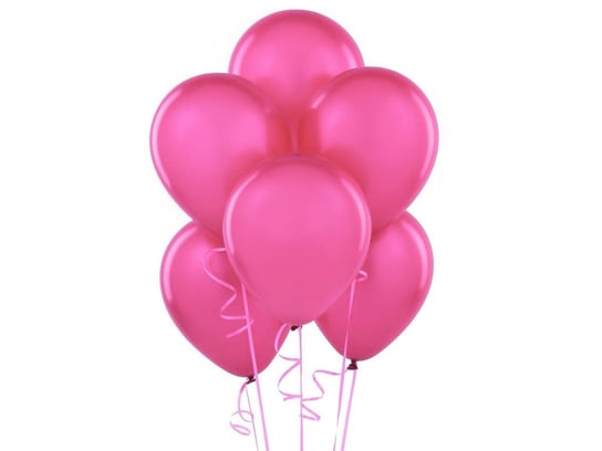 Balony lateksowe pastelowe fuksjowe - duże - 100 szt. BELBAL