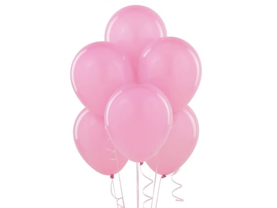 Balony lateksowe pastelowe różowe - średnie - 100 szt. BELBAL