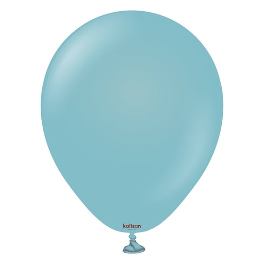 Balony lateksowe Retro Blue Glass, niebieski 13 cm, 100 szt. Flowballoons