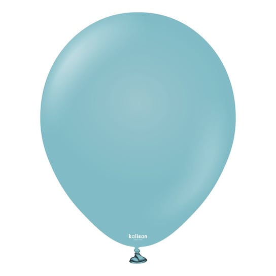 Balony lateksowe Retro Blue Glass, niebieski 30 cm, 100 szt. Flowballoons
