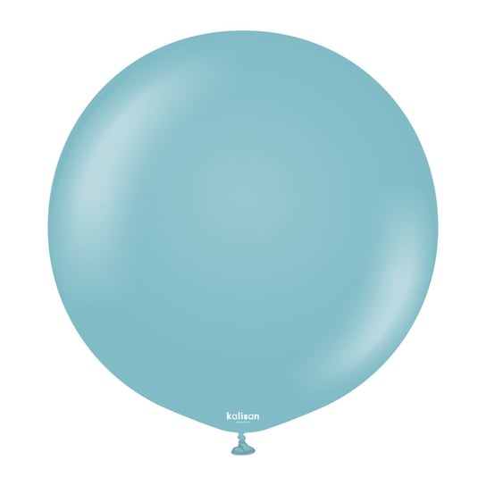 Balony lateksowe Retro Blue Glass, niebieski 45 cm, 25 szt. Inna marka