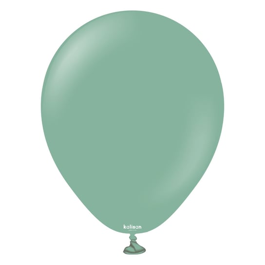Balony lateksowe Retro Sage, zielony, 13 cm, 100 szt. Flowballoons