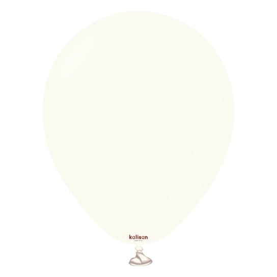 Balony lateksowe Retro White, białe, 13 cm, 100 szt. Flowballoons