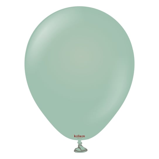 Balony lateksowe Retro Winter Green, zielony 13 cm, 100 szt. Flowballoons