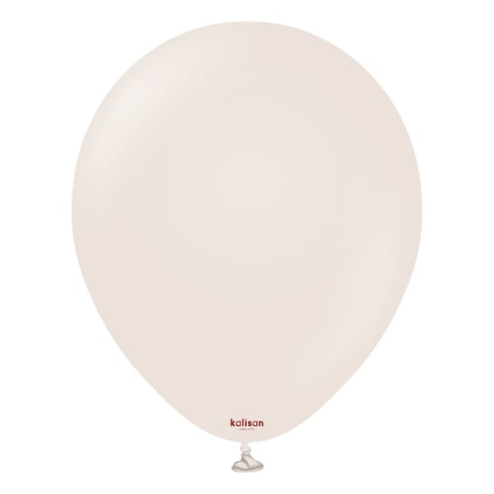 Balony lateksowe White Sand, kremowy 13 cm, 100 szt. Flowballoons
