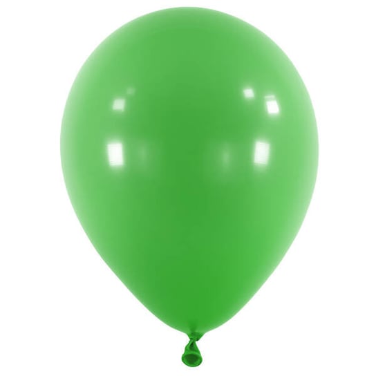 Balony lateksowe zielone, Decorator Crystal Festive Green, 35cm, 50 szt. Amscan