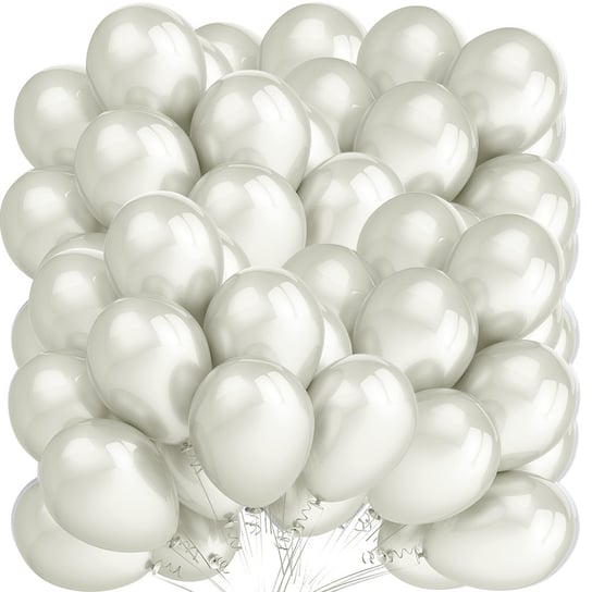Balony Metaliczne 070. 100 sztuk. Perłowy. czakos