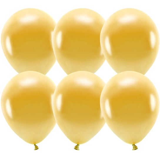 Balony metaliczne złote Urodziny Ślub 5cali 40szt somgo