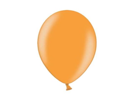 Balony, metalik, 12", pomarańczowe, 100 sztuk BELBAL