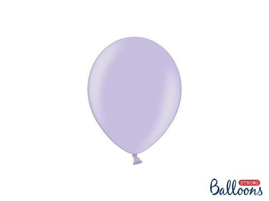 Balony, Metallic, fioletowe, 5", 100 sztuk Strong