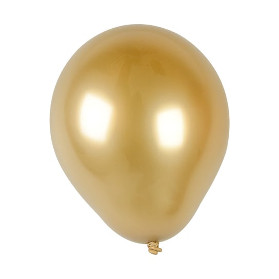Balony mini - Celebrate! Efekt chromu (8 szt.) złote Arpex
