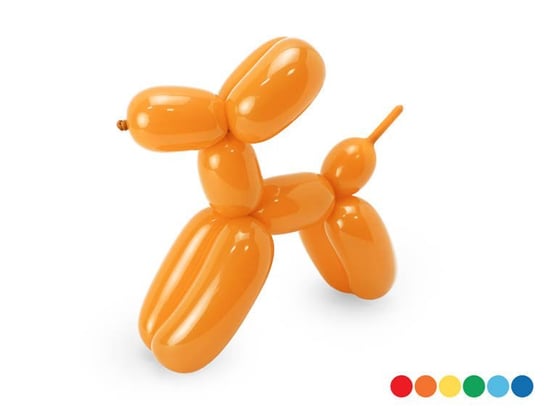 Balony modeliny pastel 130cm z pompką, 30 szt. Party Deco