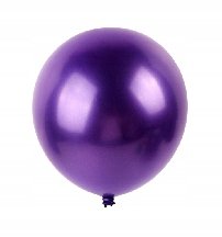 Balony Na Urodziny Fioletowy Fiolet Chromowane Chrom Metaliczne 10Szt 30Cm Inna marka