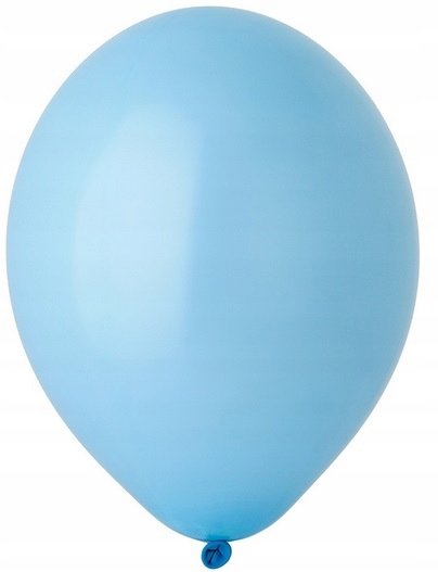 Balony NIEBIESKIE-SKY BLUE 30 cm MOCNE! 50 sztuk ADIKBAL