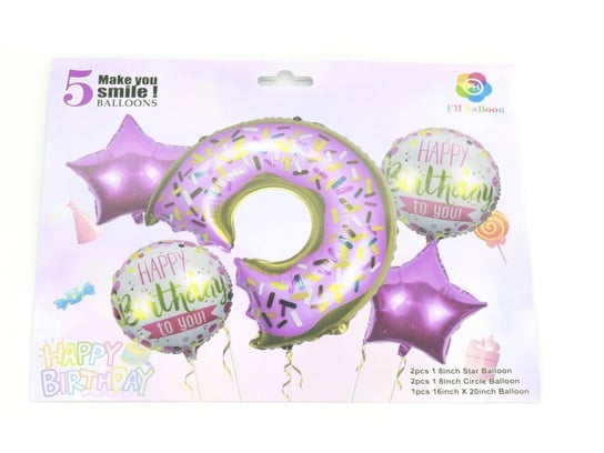 Balony Party Zestaw Donut 500 Onedollar Onedollar