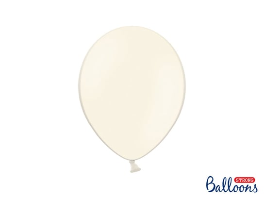 Balony, Pastel, kremowe, 10", 50 sztuk Strong