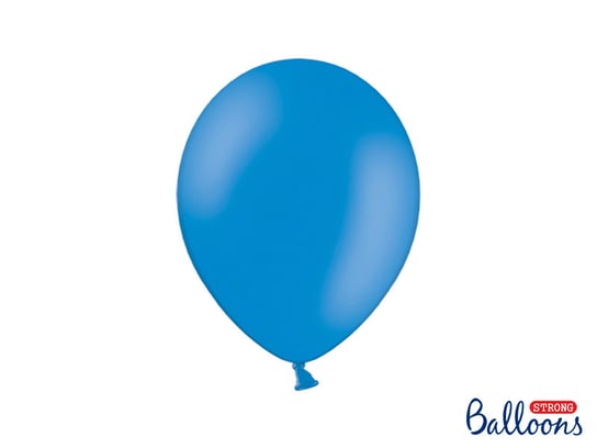 Balony, Pastel, niebieskie, 10", 100 sztuk Strong