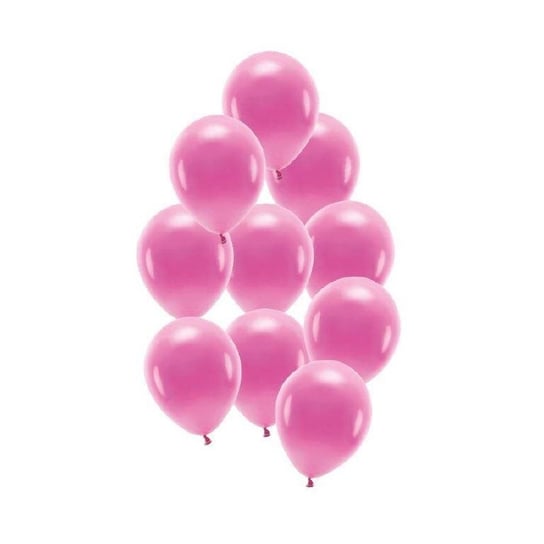 Balony pastelowe ciemnoróżowe 23cm - 10 sztuk Inna marka
