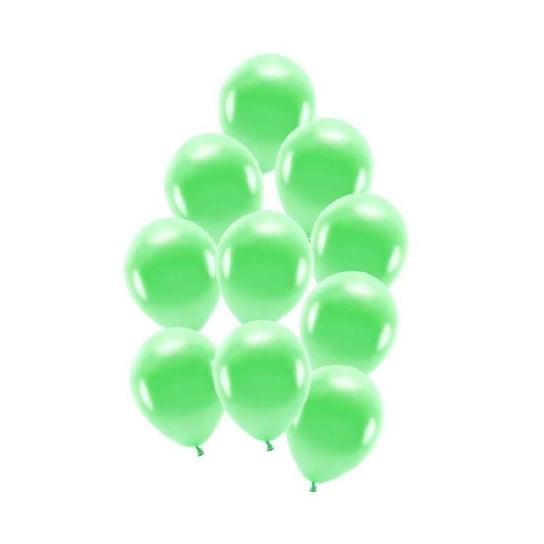 Balony pastelowe jasnozielone 23cm - 10 sztuk Inna marka