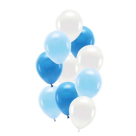 Balony pastelowe niebieskie mix 30cm - 10 sztuk OCHprosze