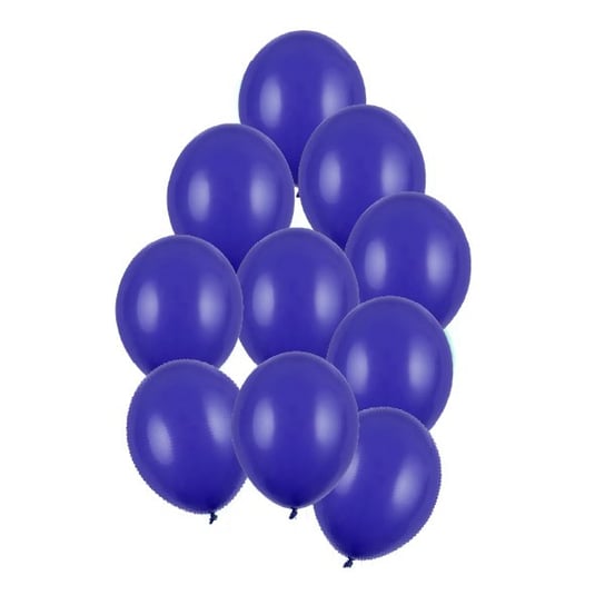 Balony pastelowe royal blue 23cm - 10 sztuk Inna marka
