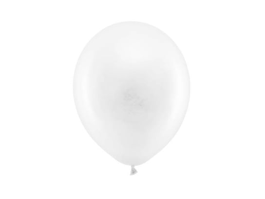 Balony Pastelowy Biały 10Szt Party Deco