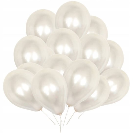 Balony Perłowe Mega Białe Na Ślub 25Szt Inna marka