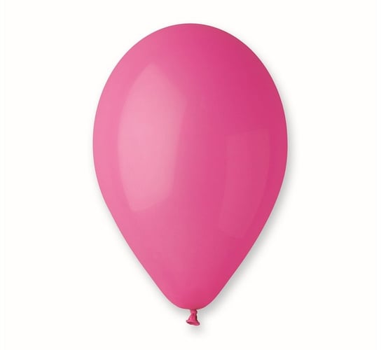 Balony Premium, ciemnoróżowe, 10", 10 sztuk GoDan