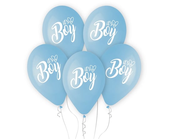 Balony Premium Hel It'S A Boy, 13"/ 5 Szt. Gemar