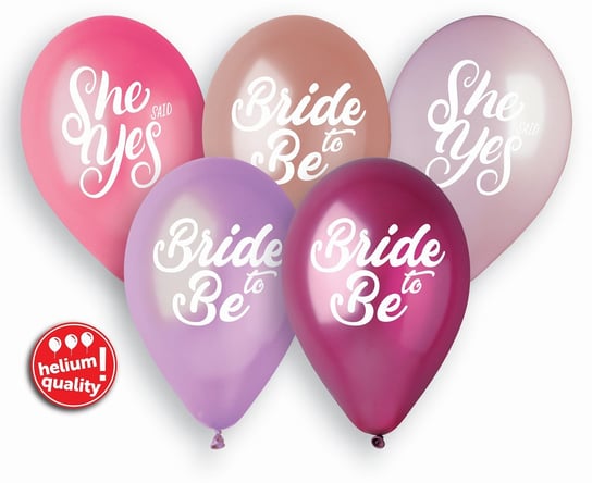 Balony Premium Hel Ladies Night, 13 cali, 5 sztuk Gemar