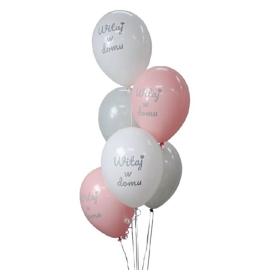 Balony Premium Witaj W Domu, Różowe GoDan