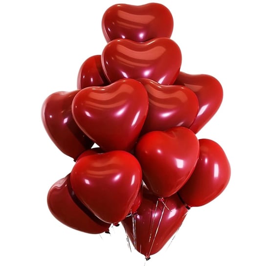 Balony serca czerwone 50 sztuk wesele ślub Inna marka