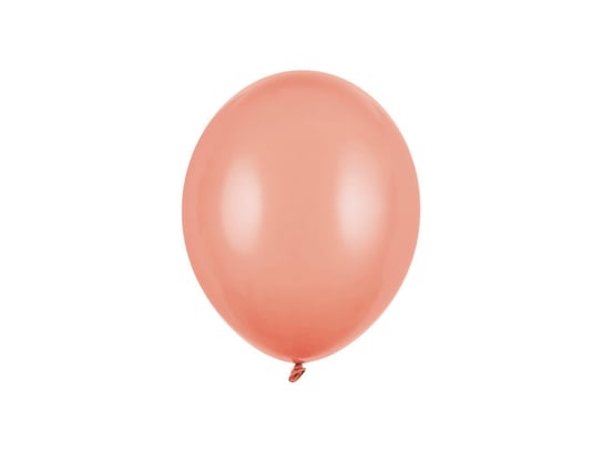 Balony Strong 23 cm brzoskwiniowe Pastel Peach - 100 sztuk PartyDeco