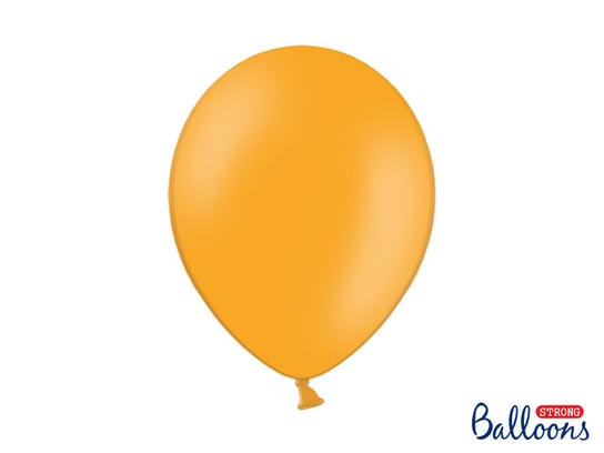 Balony Strong, 30 cm, Pastel Mandarine Orange, 100 sztuk Inna marka