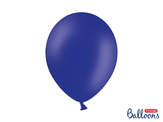Balony Strong, 30 cm, Pastel Royal Blue, 50 sztuk PartyDeco