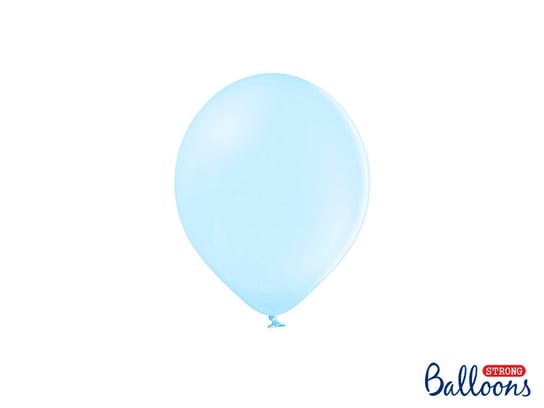 Balony, Strong, Pastel Light Blue, 5", 100 sztuk Inna marka