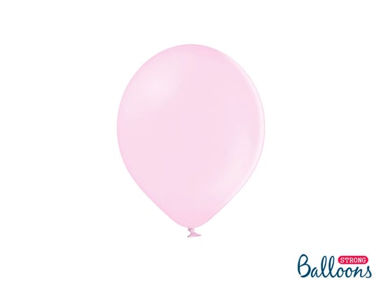 Balony, Strong, Pastel Pale Pink, 9", 100 sztuk Inna marka