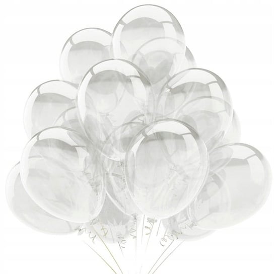 Balony transparentne, krystaliczne 20 szt. somgo