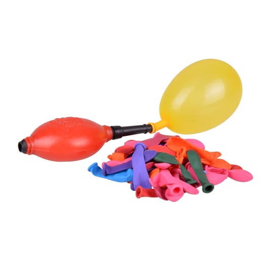 Balony wodne z pompką, 45 sztuk, mix Arpex