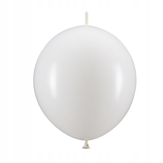 Balony Z Łącznikiem,33 Cm, W Kolorze Białym 20 Szt Ścianka Girlanda Inna marka