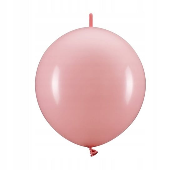 Balony Z Łącznikiem,33 Cm, W Kolorze Jasny Róż 20 Szt Ścianka Girlanda Inna marka