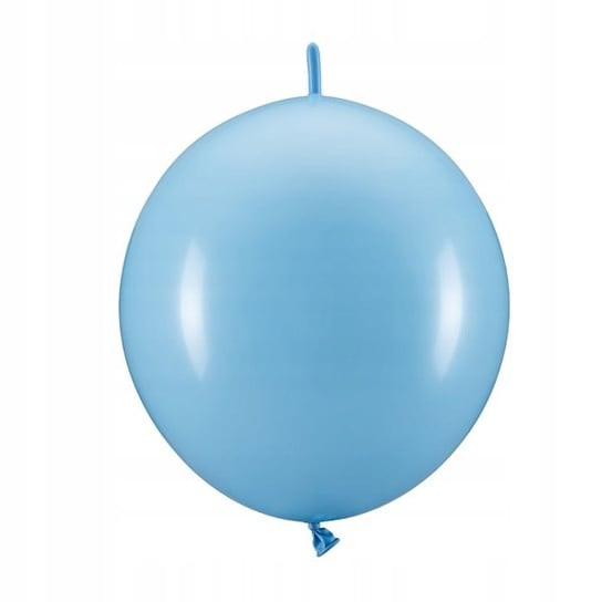 Balony Z Łącznikiem,33 Cm, W Kolorze Niebieskim 20 Szt Ścianka Girlanda Inna marka