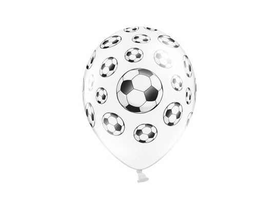 Balony z nadrukiem "Piłki Nożnej" - 36 cm - 50 szt. BELBAL