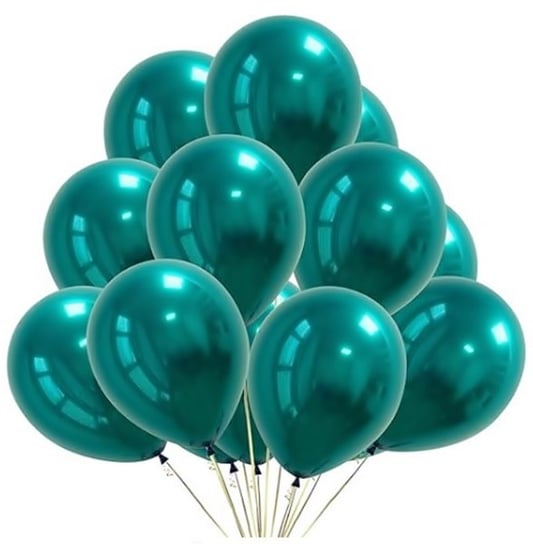 BALONY ZESTAW GIRLANDA BALONOWA DEKORACJA URODZINY WESELE ŚLUB ZIELONY 50x Inna marka