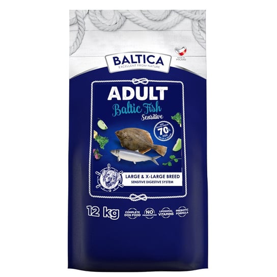 Baltica Adult Fish Sensitive L/Xl 12Kg Ryby Bałtyckie Baltica