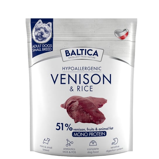 Baltica Adult Venison Rice S 1kg Baltica