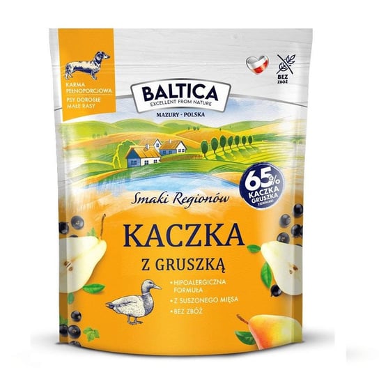 BALTICA Kaczka z Gruszką Small 1kg pear and duck Baltica